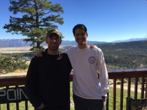 Zach and Zachary in Colorado 